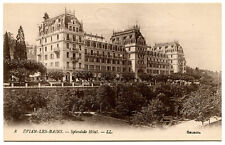Postcard S53 France EVIAN-LES-BAINS Splendide Hotel (old original) picture