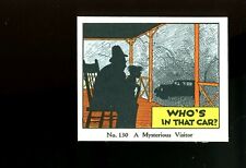 1937 R41 Walter H. Johnson Dick Tracy Caramels #130 A Mysterious Visitor picture
