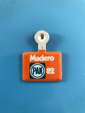 Vintage 1982 Gustavo Madero Munozr Pan 82 Mexico Metal Tab Pin Pinback Button  picture