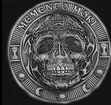 Memento Mori Art Stoic Coin, Stoicisms Philosophy, Everyday Carry, Gifts for Men picture