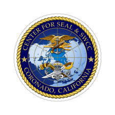 Center for SEAL and SWCC (U.S. Navy) STICKER Vinyl Die-Cut Decal picture