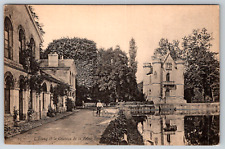 c1910s L'Elang et le Chateau De Reine Antique Postcard picture