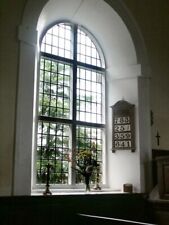 Photo 6x4 Interior of All Saints, Gautby Window and hymn board. c2004 picture