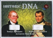 2022 Historic Autographs Prime THOMAS JEFFERSON NAPOLEON BONAPARTE DNA Hair /30 picture