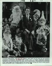 Press Photo Actor Joel Grey at Christmas in Radio City Music Hall performance picture