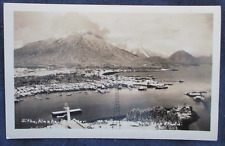 RP Sitka Alaska Winter Birdseye View ca1930 Postcard picture