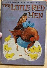 Vintage 1966 Children's Whitman Big Tell - A- Tale The Little Red Hen Begley CG picture