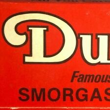 Vintage 1960's-70's Full Matchbook - Duff's Smorgasbord (several locations) picture