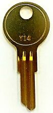 1 1940-1950's Kaiser Locks Y14  01122AR Key Blank For Various Locks picture