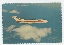 Postcard Western Airline Boeing 727-247 4x6 picture