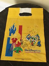 Walt Disney World Plastic Shopping Bag 2000 Rare picture