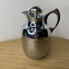Vintage Manning Bowman Insulated Carafe Pitcher Hotakold w/ Stopper Lid #416F picture
