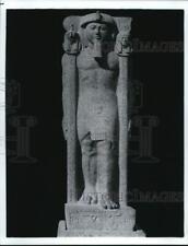 1987 Press Photo Statue of Ramesses II sculpted for temple on west ban of Nile picture