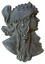 Bohemian Gypsy Solid Pewter Large Signed SandyVal Vintage Belt Buckle Hippie Era picture