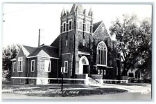 c1940's Methodist Church Sidney Iowa IA RPPC Photo Unposted Vintage Postcard picture