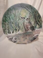 Beautifully Decorative Plate With Woodland Scene picture