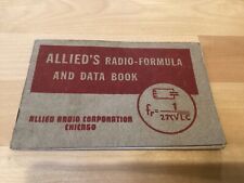Allied's Radio-Formula And Data Book WW2 Allied Radio Copyright 1942 Printed USA picture
