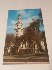 1960s postcard First Baptist Church in US Providence RI 