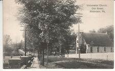 Nicholson Pa Pennsylvania - Universalist Church Oak St. - Ca 1908 - Postcard  picture