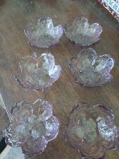 Japanese Cherry Blossom Condiment Dishes Lavender Set Of Six picture