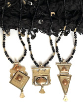 Lot Of 3Vintage Tribal African Niger necklace handmade rare authentic old ethnic picture