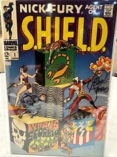 Nick Fury, Agent of SHIELD # 1  7.0 -- 1968 1st issue Signed by Jim Steranko picture