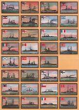 1933 GARBATY Abt III Series A B C D E F G War Ships SABA Tobacco 97 Card Lot picture