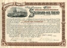 Standard Oil Trust signed by W.H. Beardsley, Archbold, and Tilford - Stock Certi picture
