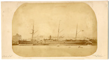 Vintage Beijing SS Steamboat Print, 13x18 Albumin Print Circa 1880 <d picture