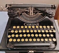 Vintage Corona Four Manual Typewriter With Case - Read Description 4 picture