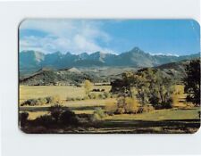 Postcard Mt. Sneffels & Range from Uncompahgre Valley Colorado USA picture