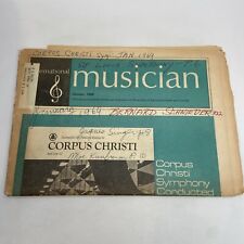 International Musician Newspaper January 19, 1969 Corpus Christi picture