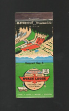 1940s Nyack Lodge Emigrant Gap California Donner Trail Vintage Matchbook Cover picture