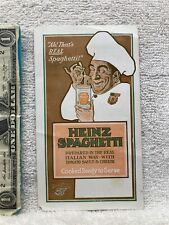 1920s 1930s Heinz Spaghetti Information Brochure Pittsburgh PA  Vtg picture