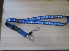 LAFD LOS ANGELES FIRE  DEPARTMENT LANYARD KEY ID PHONE HOLDER NEW  picture