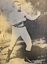 1980 Vintage Magazine Illustration Boxer John L. Sullivan picture