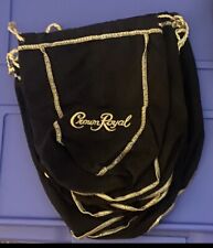 Lot of 10 Crown Royal Black  Bags 8”-9” Tall. Collecting/Crafting/Quilting Gifts picture