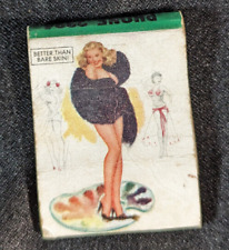 Vintage Pinup Blonde Girl Matchbook Cover Advertisement Ad Tennesee picture