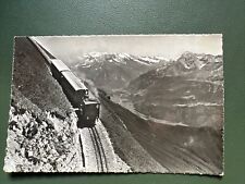SUISSE SWITZERLAND canton de BERN BRIENZ train Rothornbahn UNUSED  RPPC Real pho picture