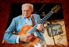 Joe Negri jazz guitarist signed autographed 8x10 photo 