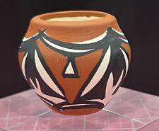 Mary P Small Native American Pot Pueblo Hand Made Vase Signed picture