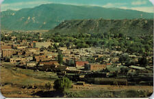 Postcard CO Panorama Of Durango Animas River Colorado UNP picture