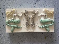 C2C Designs- Twin Mermaids & Seahorses Plaque picture
