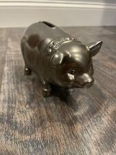 JULISKA Berry & Thread Cornerstones Piggy Bank in Pewter - Rare picture