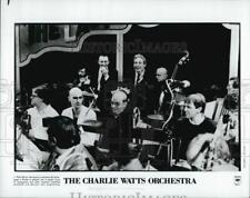 1986 Press Photo The Charlie Watts Orchestra picture