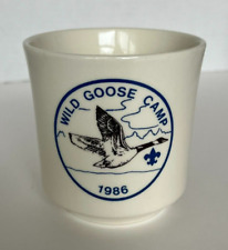 BSA Collectible Ceramic Mug - Wild Goose Camp 1986 picture