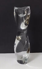 Nambe Clear Crystal River Candlestick Holder 7’’ Tall picture