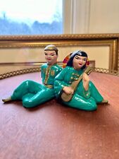 Vintage Asain Couple Figurines picture