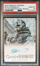2016 GAME OF THRONES AUTOGRAPH FULL BLEED ROSS O'HENNESSY PSA 10  picture