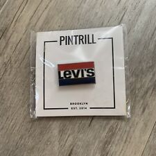 ⚡RARE⚡ PINTRILL x LEVI'S Logo Levi's Pin *BRAND NEW SEALED* LIMITED EDITION picture